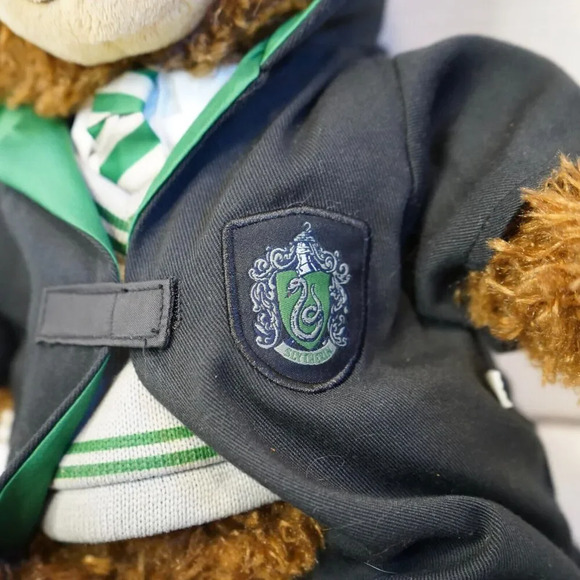 Harry Potter Build A Bear Teddy Plush Robe Pants Vest BAB Slytherin Hogwarts - Picture 5 of 10